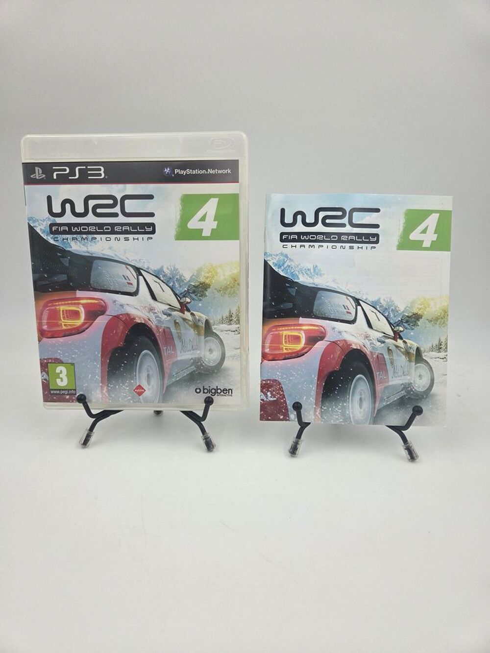 Jeu Playstation 3 WRC 4 Fia World Rally Championship complet Consoles et jeux vidéos