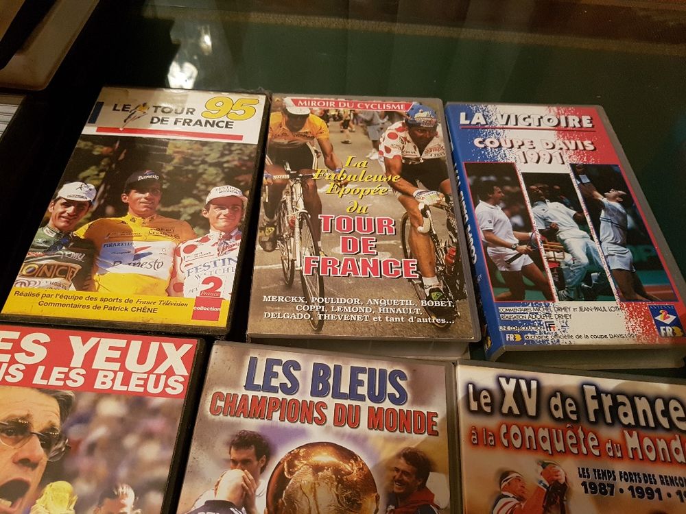 Cassettes sur le sport DVD et blu-ray
