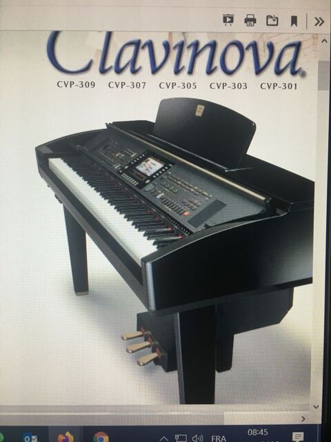 piano Clavinova 307 2100 Poulx (30)