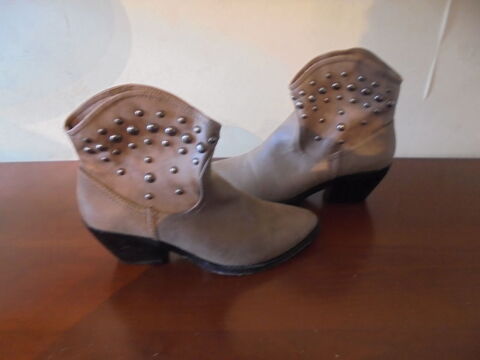 Bottines marron clair 30 Tours (37)