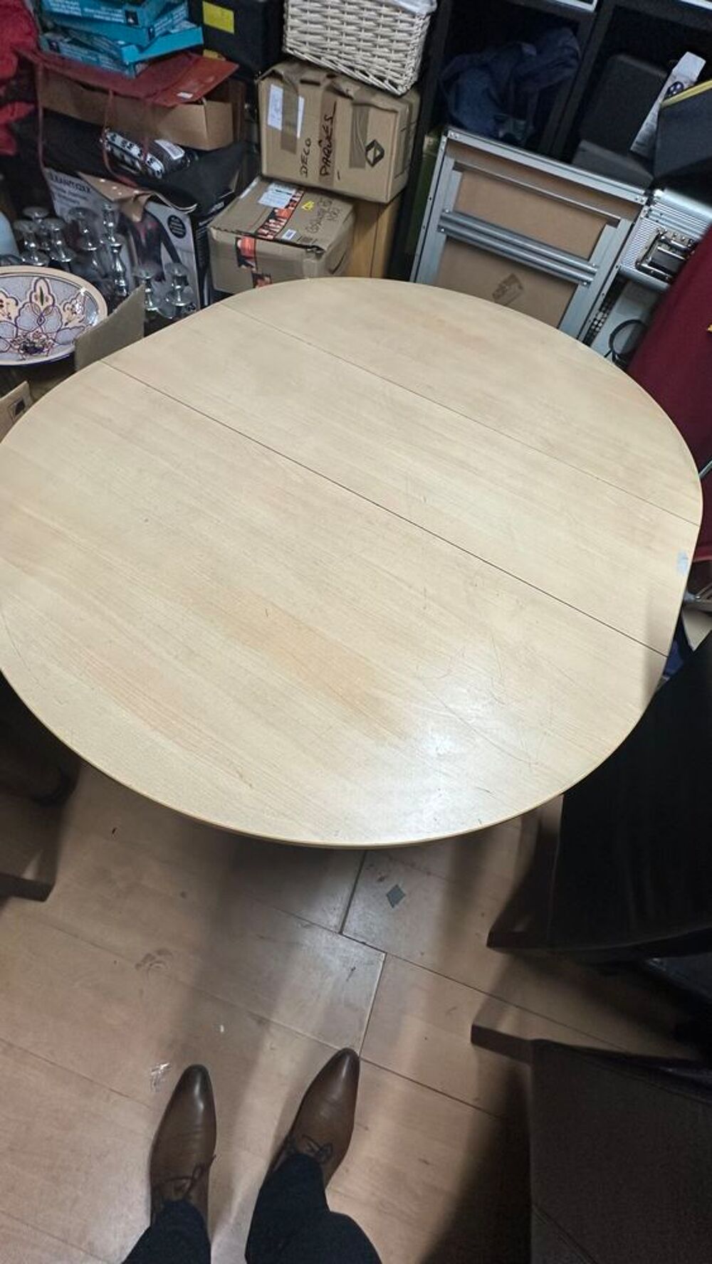 Table ronde avec rallonge Meubles