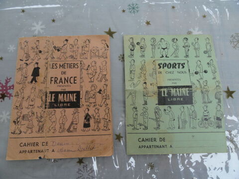 Prot�ges cahiers des ann�es 1930 5 Sabl�-sur-Sarthe (72)