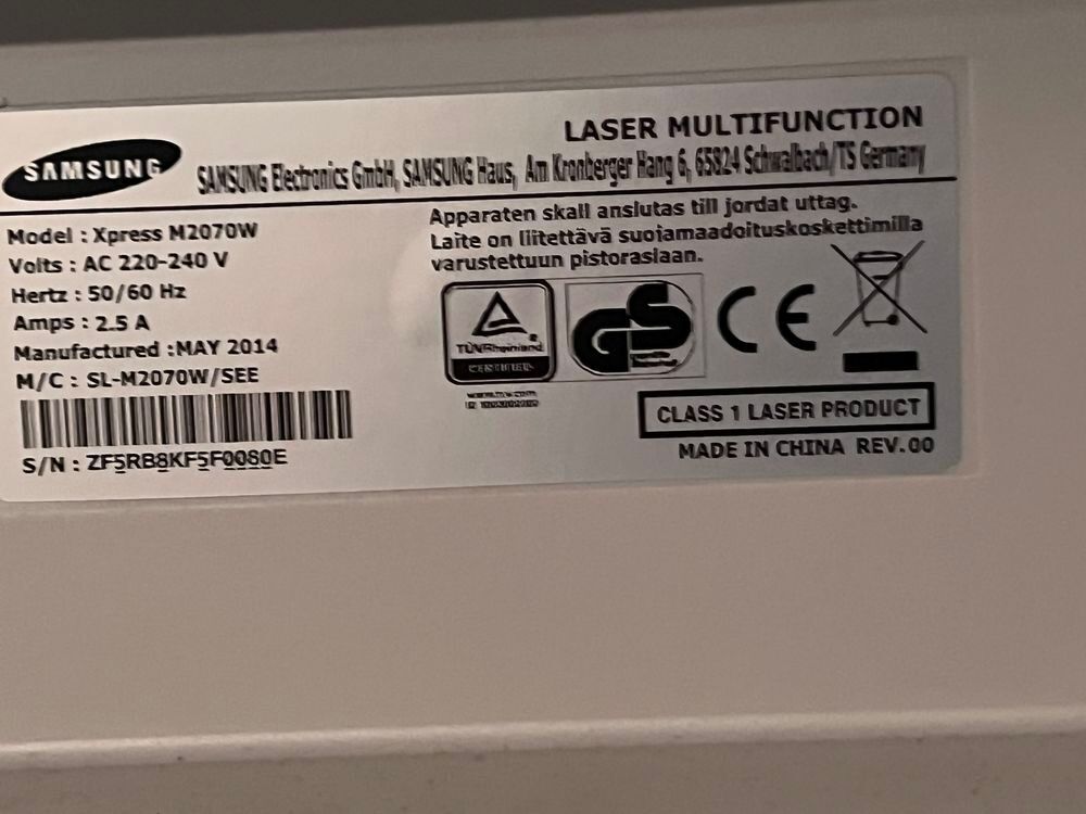 Imprimante Laser Samsung Black and White Matériel informatique