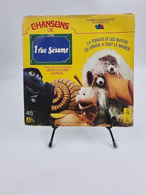 Vinyle 45 tours Chanson de (CTW) 1 Rue S�same (Jean-Claude) 1 Vulbens (74)