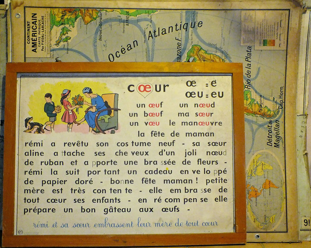 Mat&eacute;riel scolaire, ann&eacute;es 50-80 Jeux / jouets