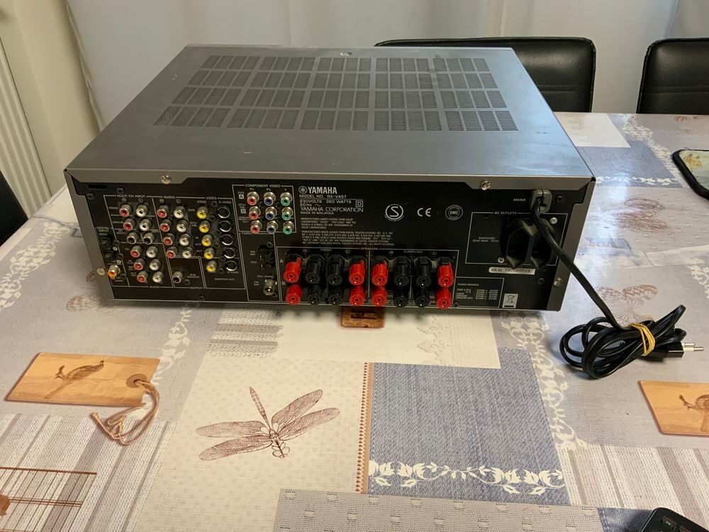 AMPLIFICATEUR HOME-CIN&Eacute;MA YAMAHA RX-V457 Silver Audio et hifi