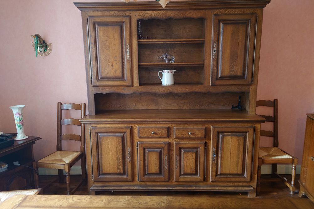 Salle a manger ch&ecirc;ne massif Meubles