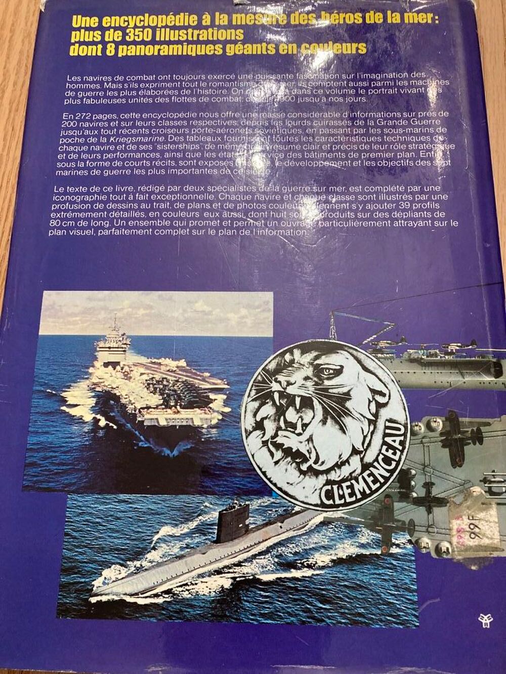 Encyclop&eacute;die des navires de combat Livres et BD