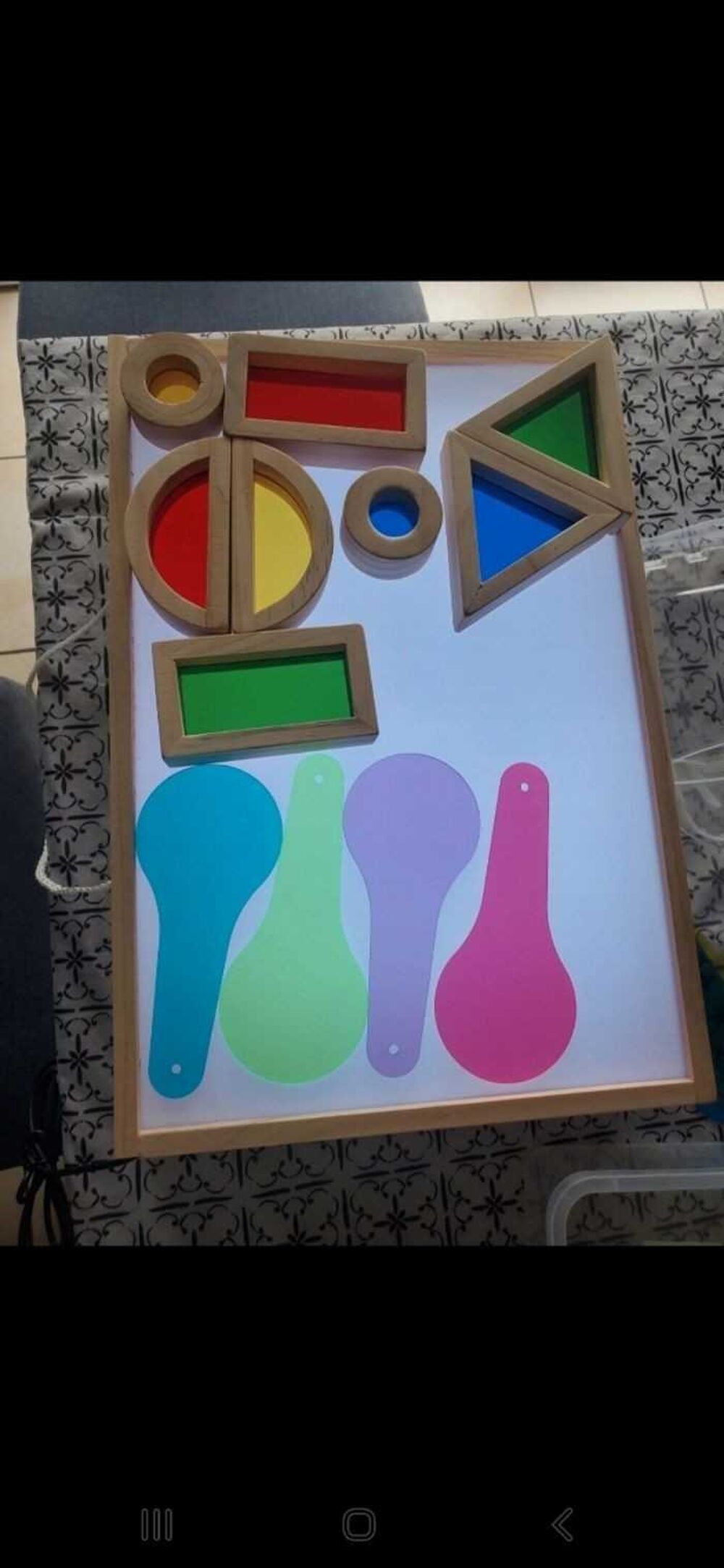 jeux lumi&egrave;re en bois Jeux / jouets