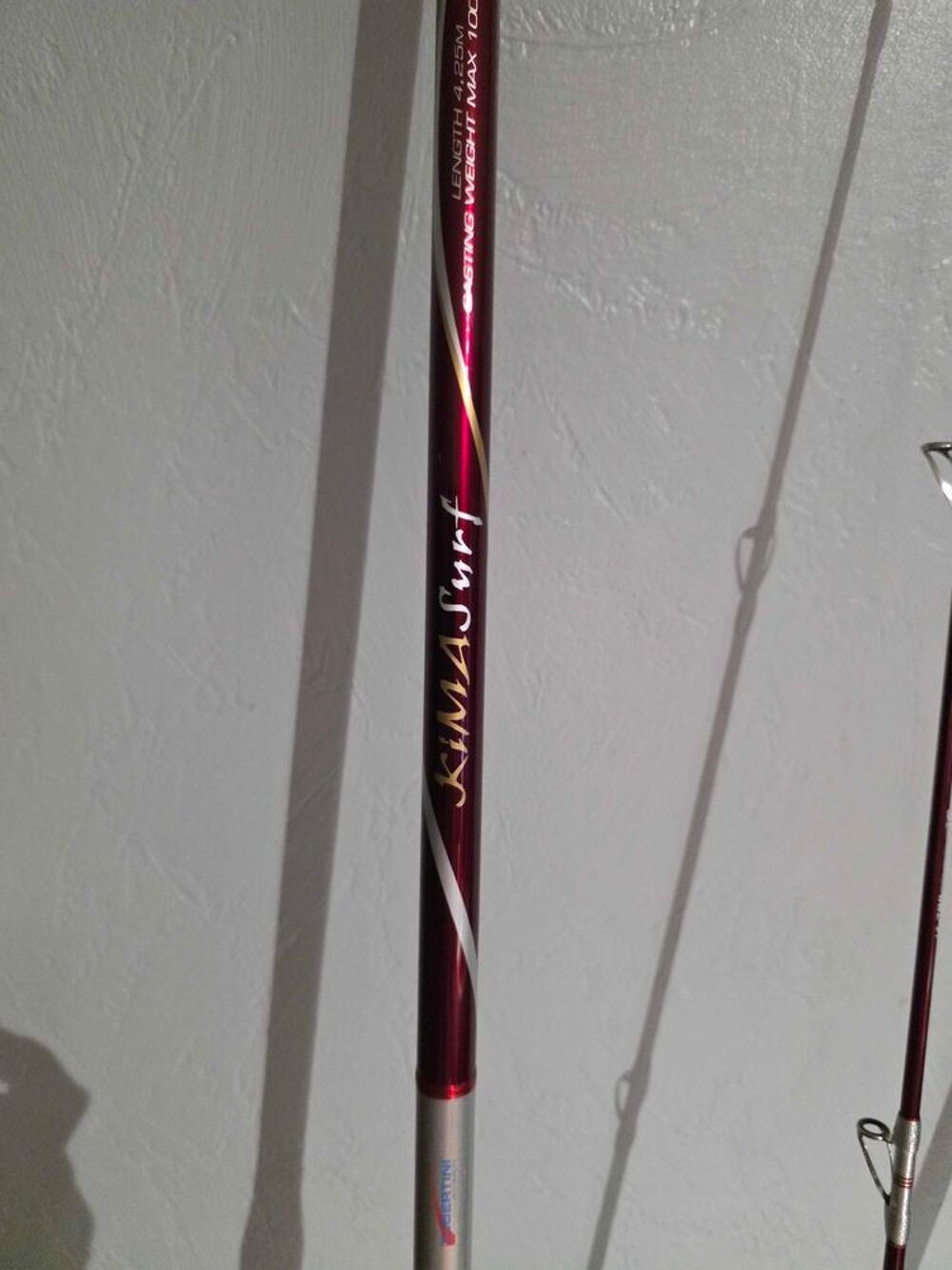 canne haut de gamme de surf casting Tubertini kima Sports