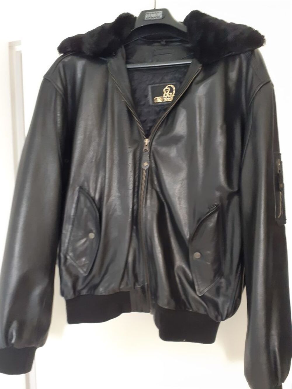 Blouson en cuir Vêtements