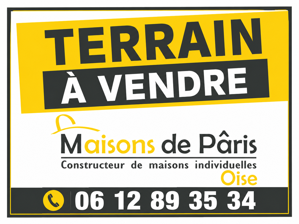 Vente Terrain PRÉCY-SUR-OISE - 670 m² - 129 000 € Précy-sur-oise