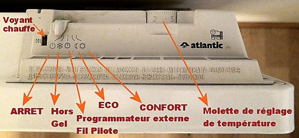 Lot de 7 convecteurs Electroménager