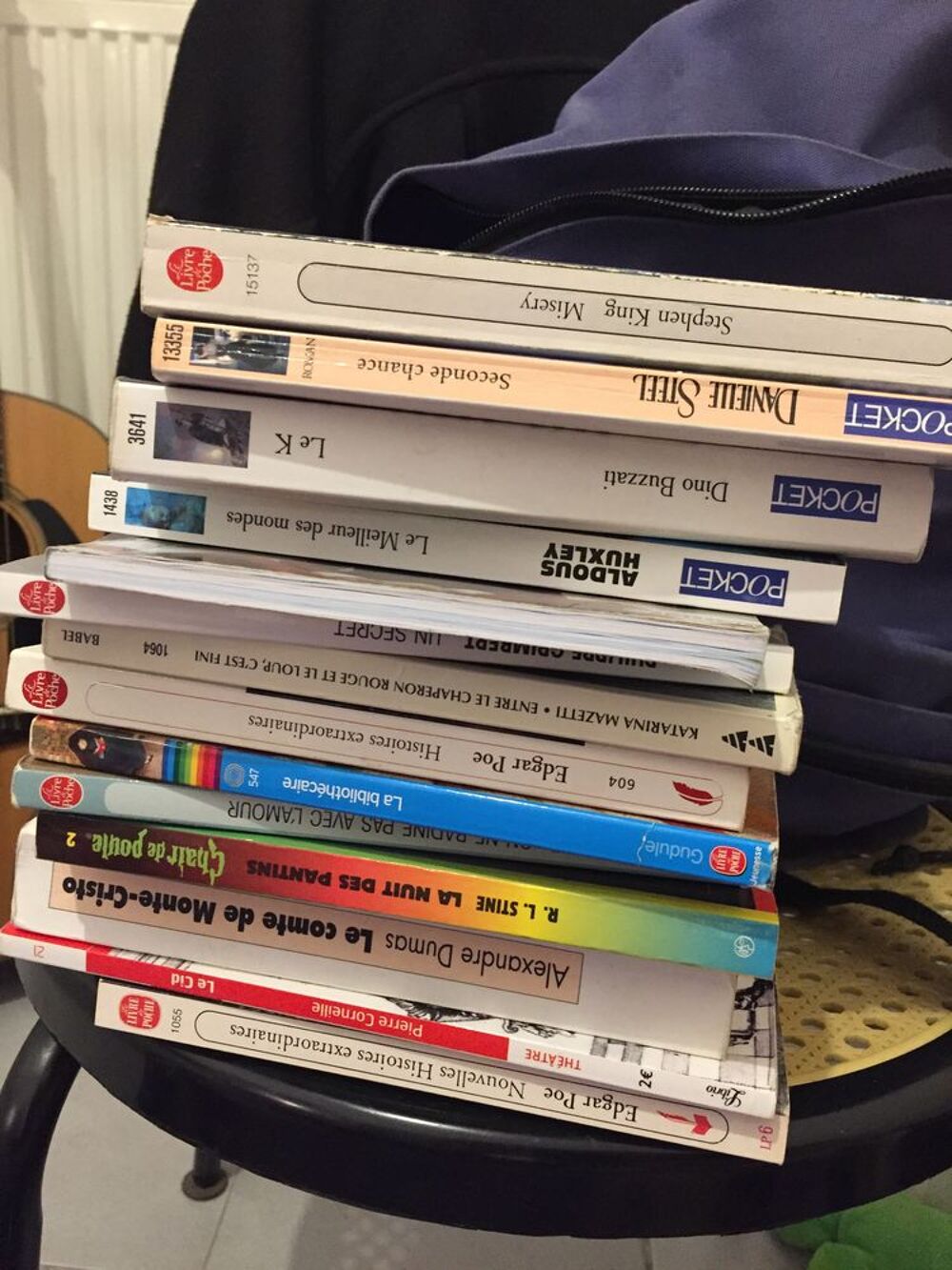 LOTS DE 15 LIVRES EN TOUT GENRE Instruments de musique