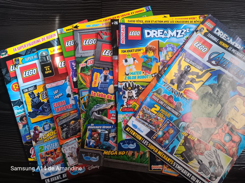 Lot magazines LEGO Livres et BD