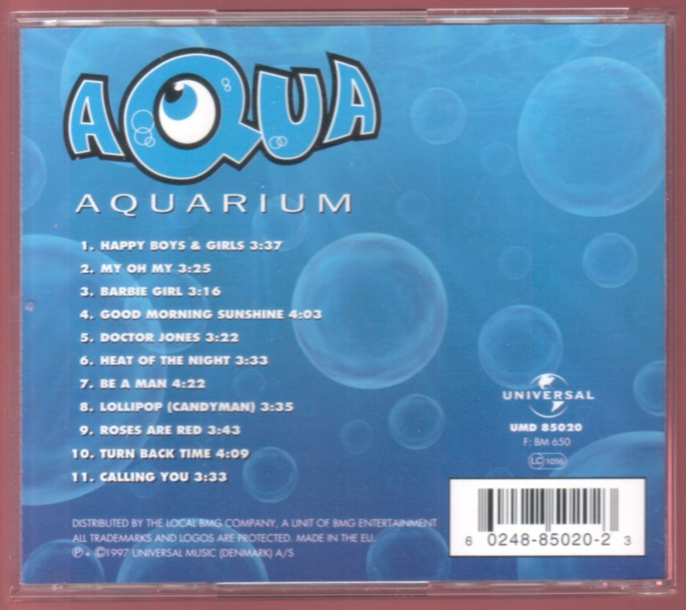 Album CD : Aqua - Aquarium. CD et vinyles