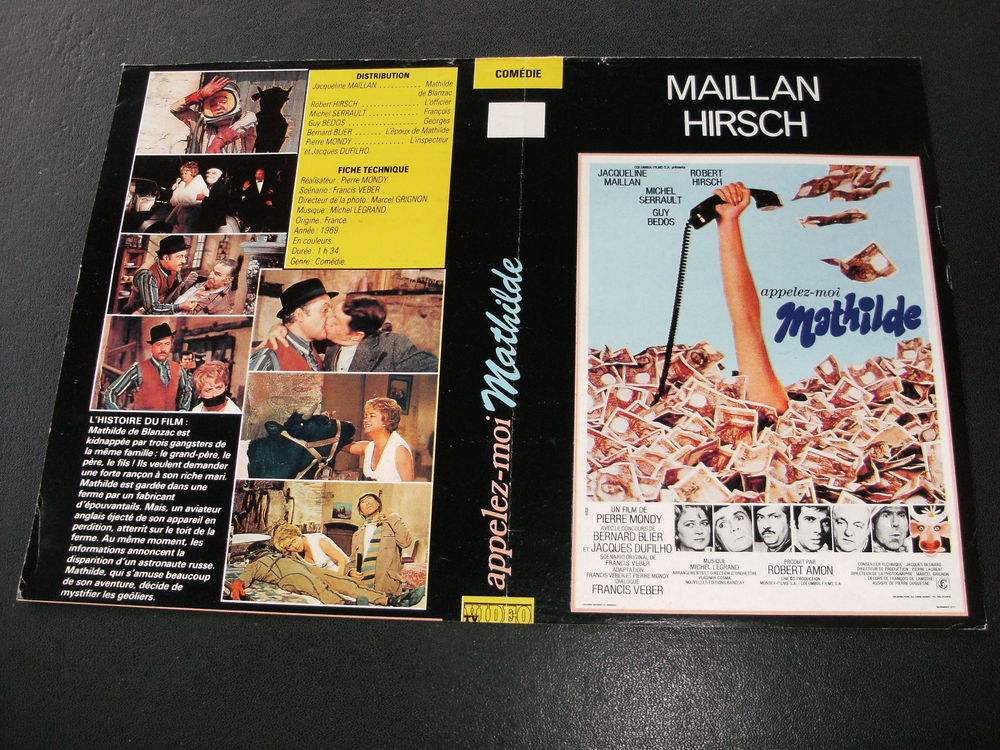 Film : " Appelez-moi Mathilde " DVD et blu-ray