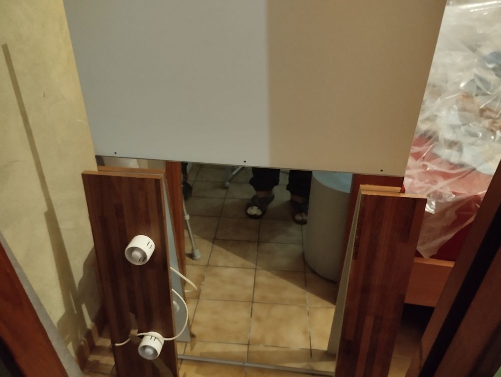Meuble de salle de bain avec glace meuble bas 70 long 60 lg Meubles