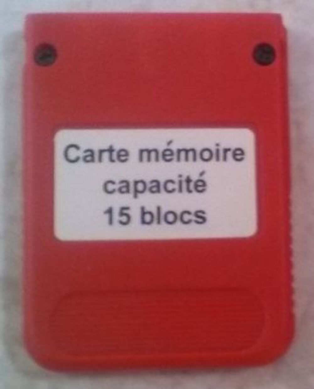 Cartes m&eacute;moires 15 blocs PS1 Consoles et jeux vidéos