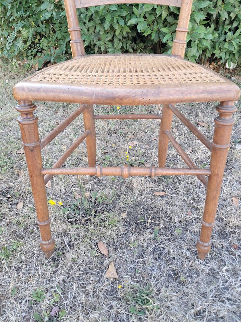 Chaise assise cann&eacute;e Meubles
