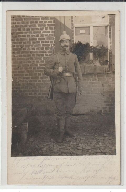 A Identifier  CARTE PHOTO - Militaire 1915 3 Doullens (80)