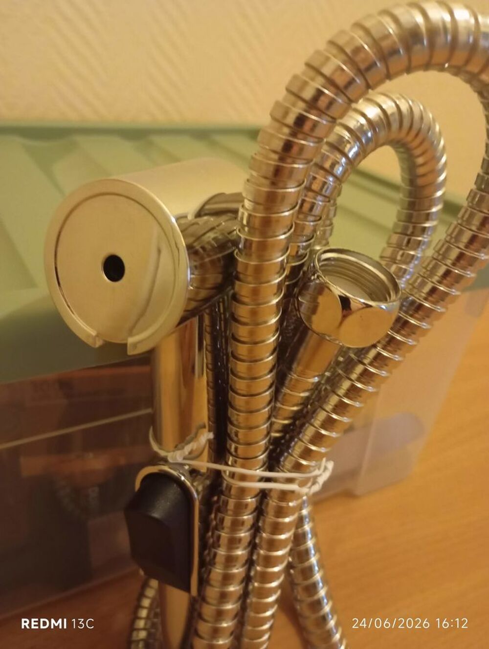 Pommeau de douche avec flexible 1,50 m Bricolage