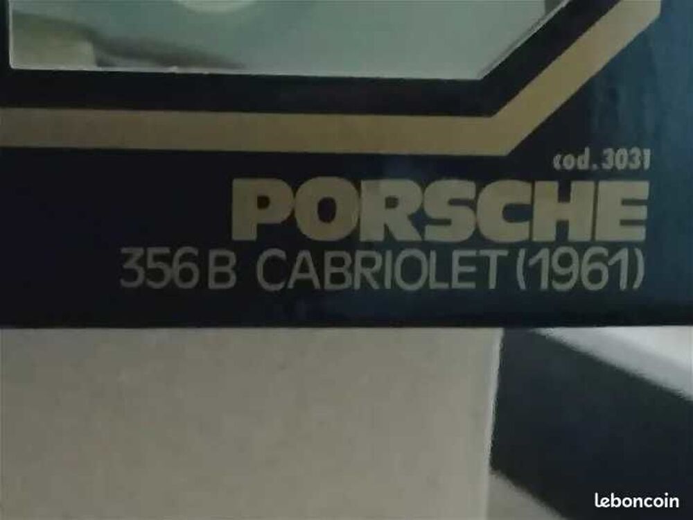 Porsche 356B cabriolet 1/18 