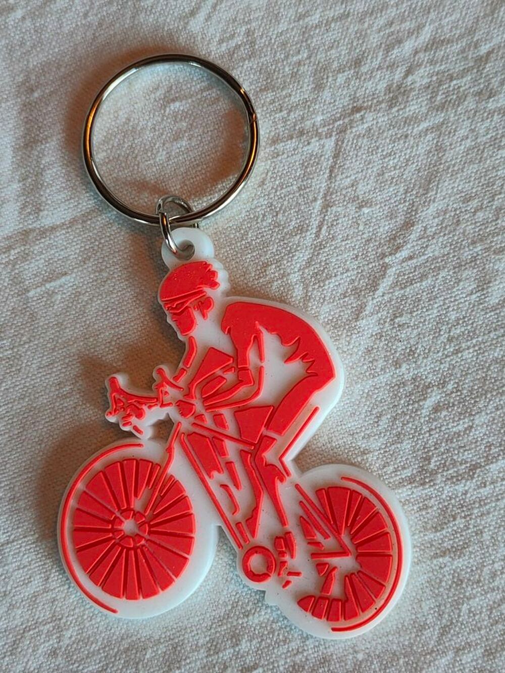 Porte-clefs cycliste 