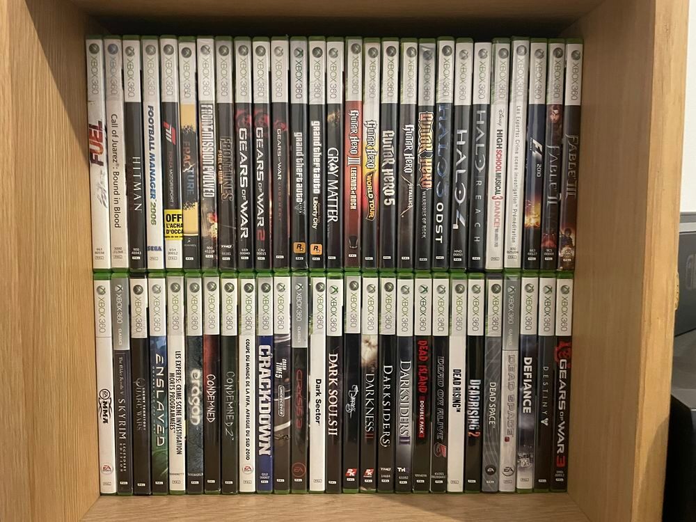 Lot Xbox 360 Consoles et jeux vidéos