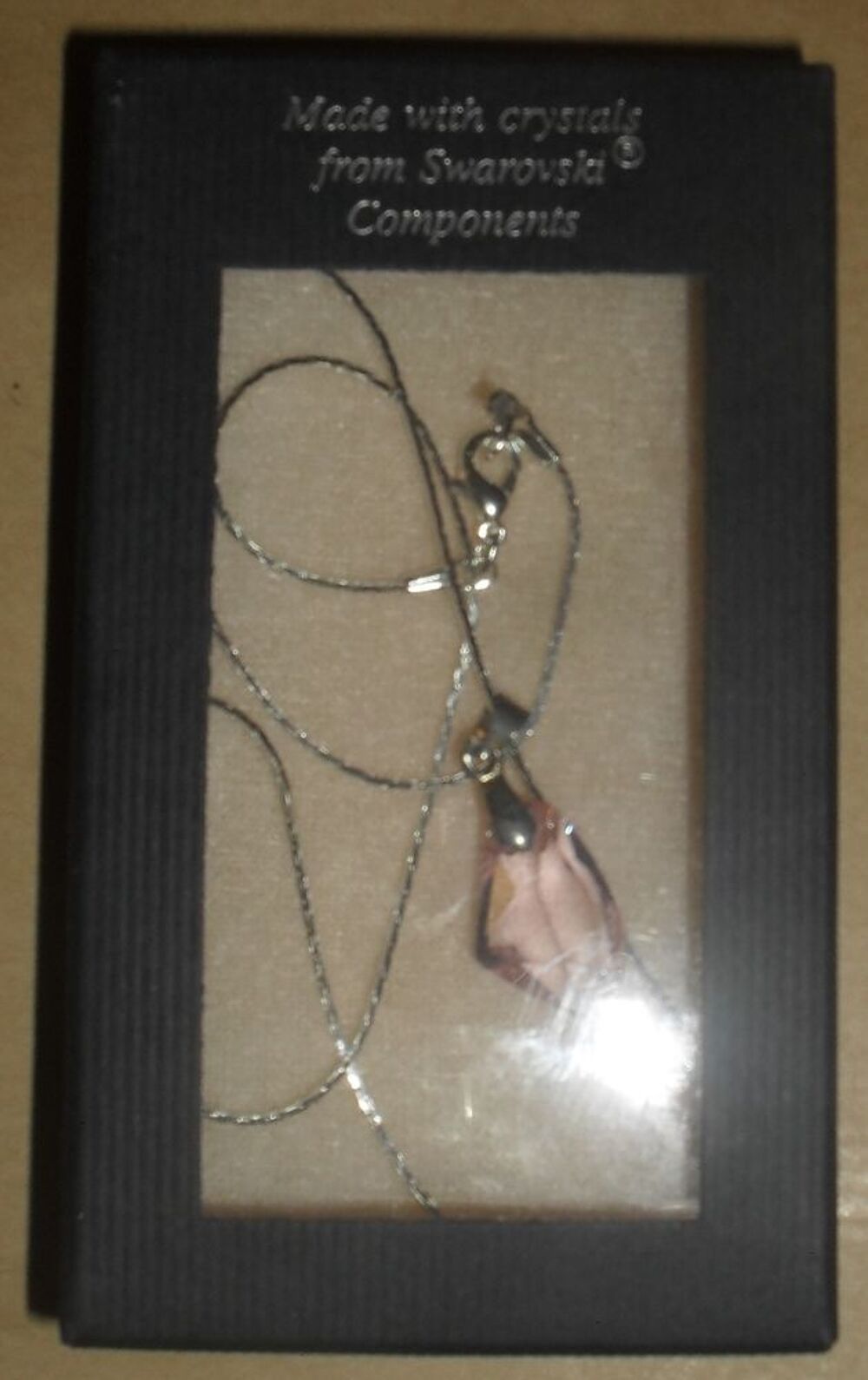 Collier, Pendentif cristal de Swarovski. Bijoux et montres