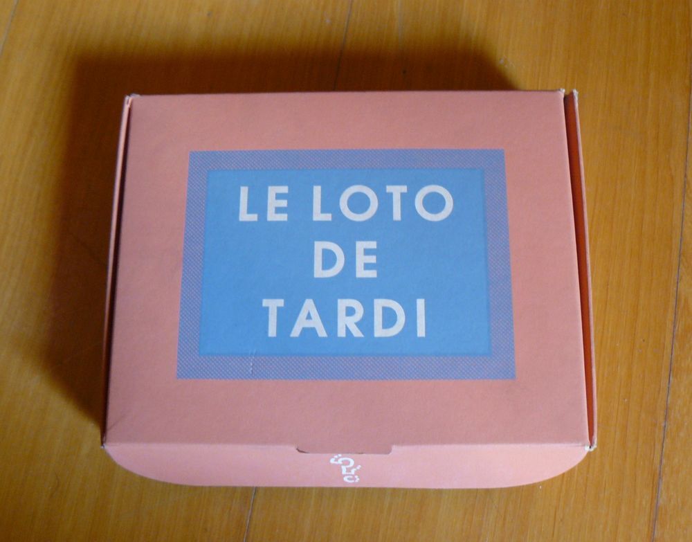 Le loto de Tardi avec dessins in&eacute;dits en s&eacute;rigraphie 