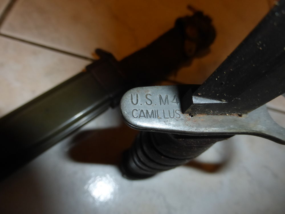 Baionnette USA US M4 Camillus fourreau USM8AI 