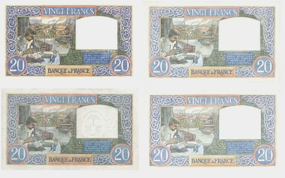 LOT 8 BILLETS 20 F SCIENCES 
