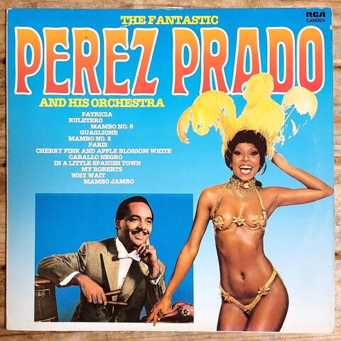 THE FANTASTIC PEREZ PRADO & ORCH -33t- PATRICIA-MAMBO No 8/5 5 Tourcoing (59)