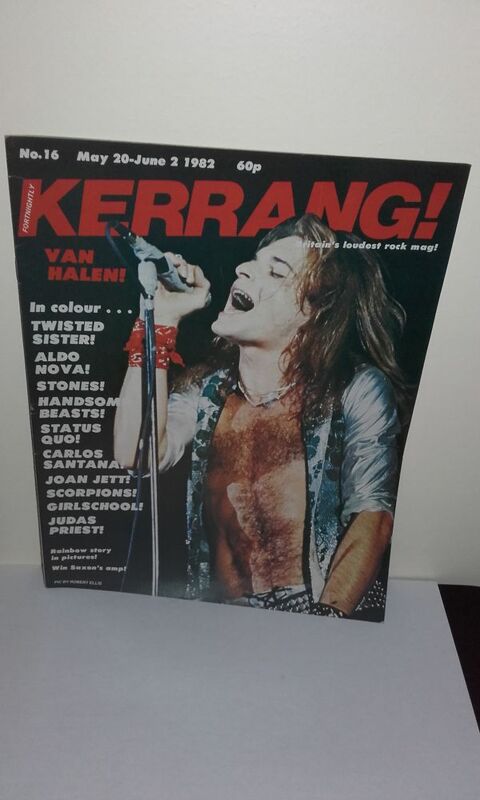 Kerrang N16 - May 20 1982 (UK Magazine) avec Van Halen 35 Angers (49)