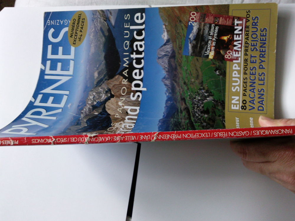 Pyr&eacute;n&eacute;es Magazine N&deg;74 Mars-Avril 2001 Livres et BD