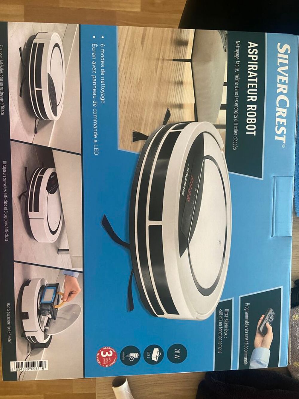 robot aspirateur SilverCrest Electroménager