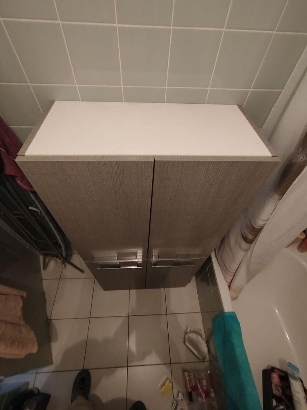 Armoire de salle de bain marron Meubles