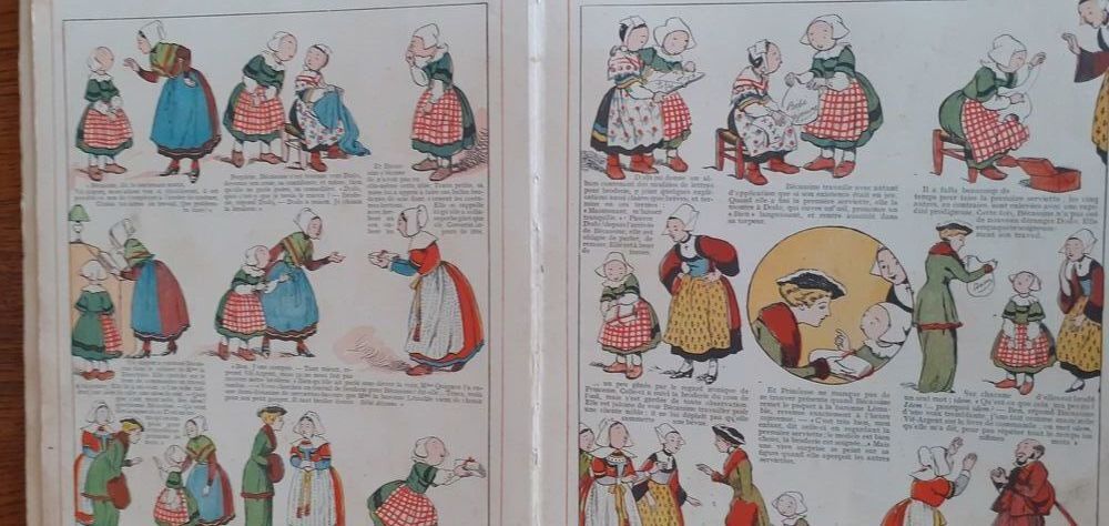  BECASINE EN APPRENTISSAGE EDITE EN 1926 