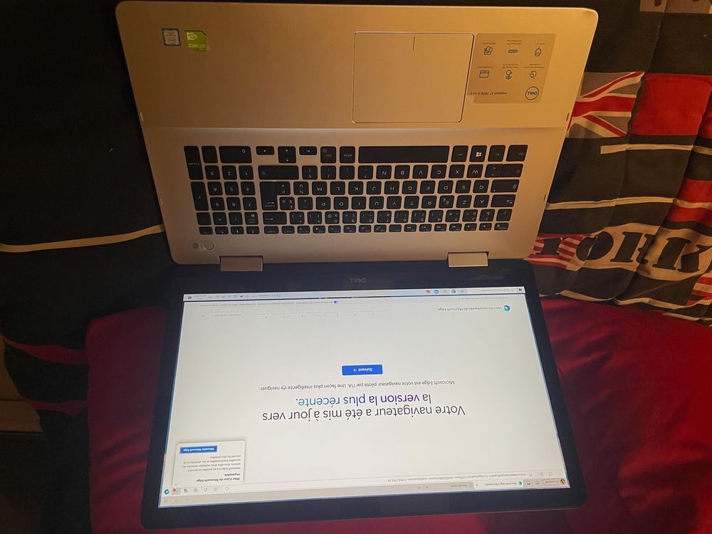 Ordi portable Dell (convertible tablette, touch screen) Matériel informatique