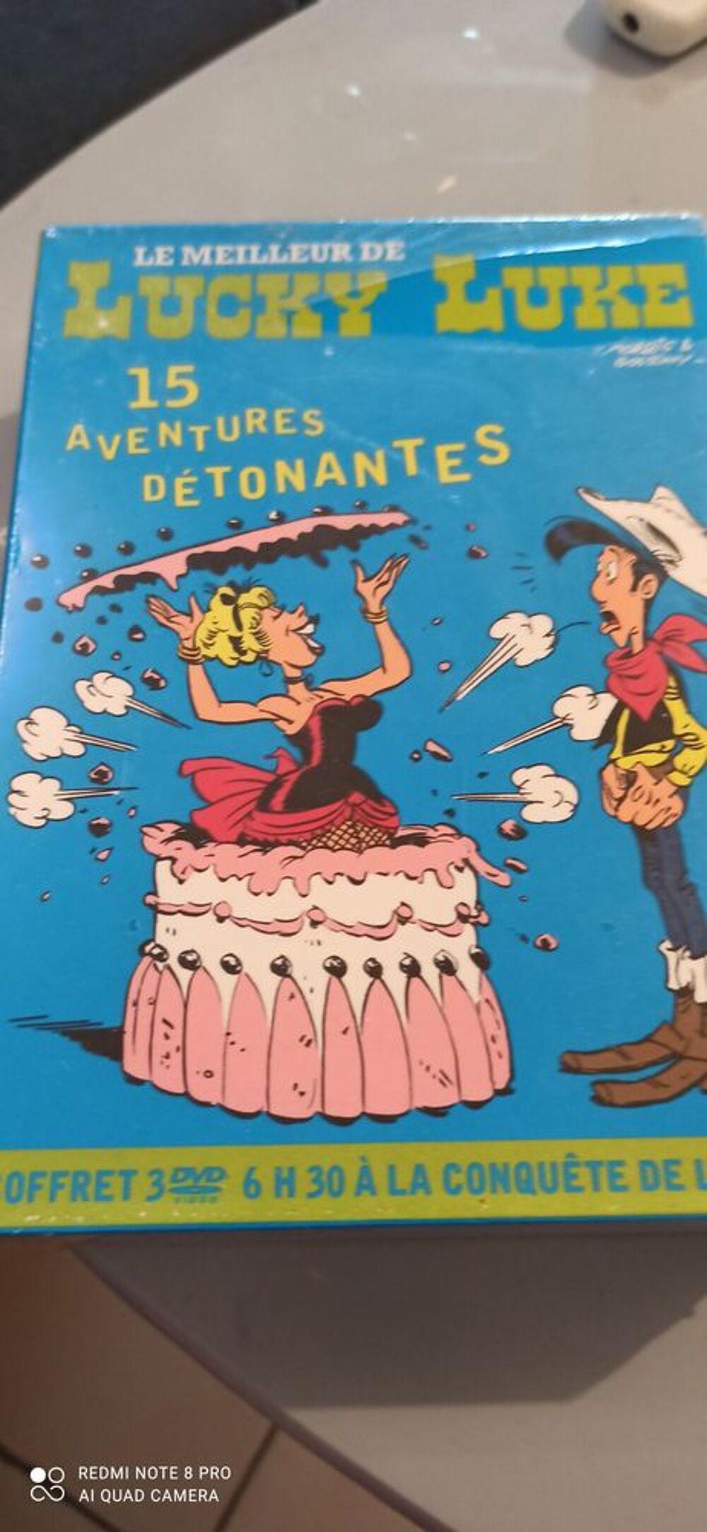 Coffret Lucky Luke, 3 DVD 15 aventures DVD et blu-ray