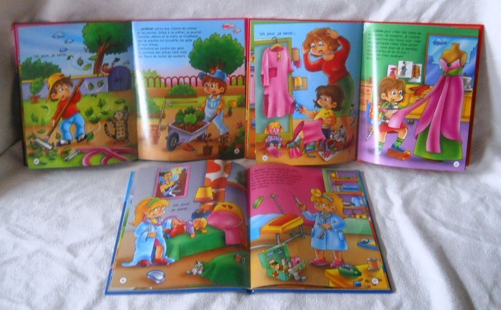 LOT LIVRES COLLECTION "UN JOUR JE SERAI..." Livres et BD