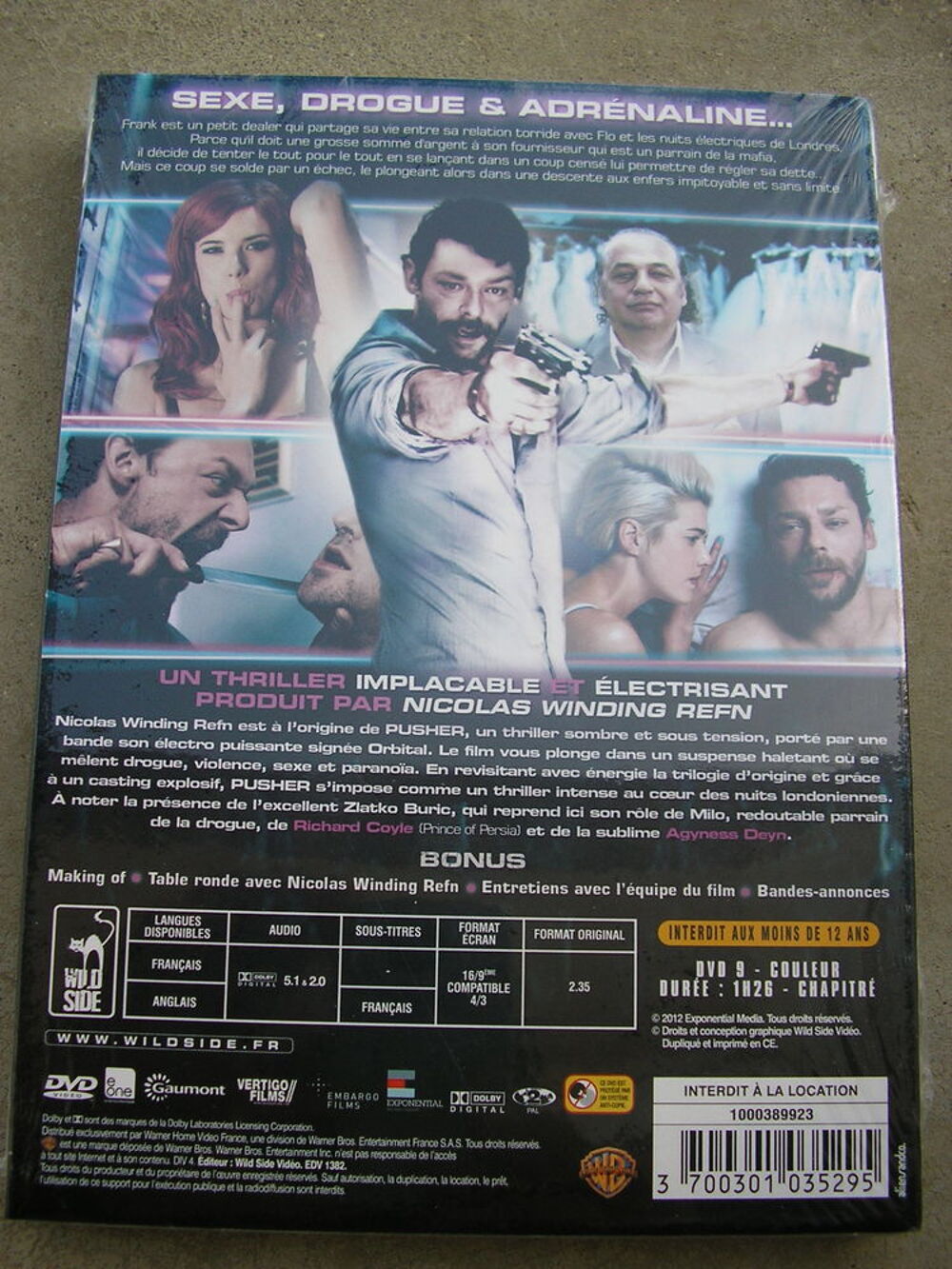 DVD Pusher DVD et blu-ray