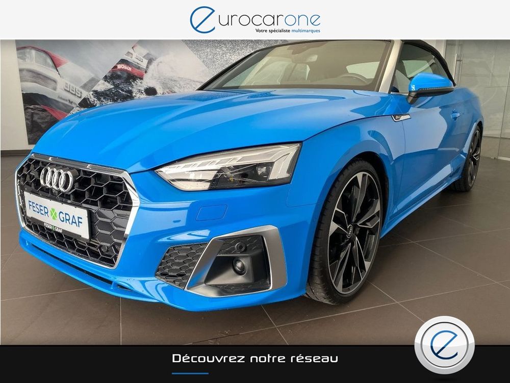 A5 Cabriolet 45 TFSI 265 S tronic 7 Quattro S Line 2021 occasion 69007 Lyon