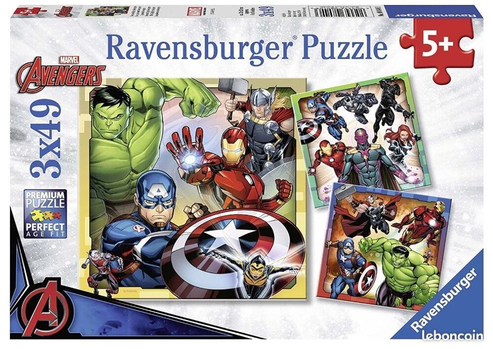 lot puzzle neufs : paw patrol, dinosaures, avengers etc Jeux / jouets