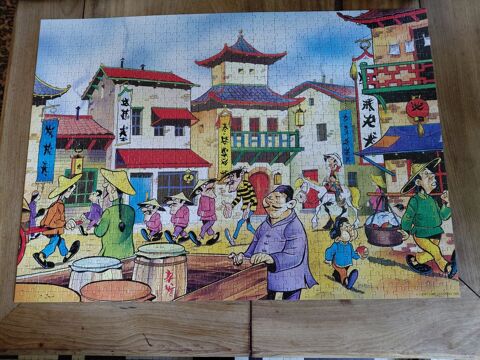 Puzzle 1000 pièces Lucky Luke Herblay (95)