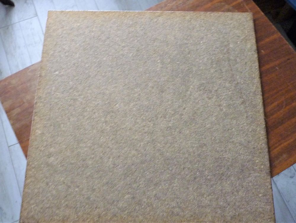 Plaque inox carr&eacute;e 45 x 45 cm Bricolage