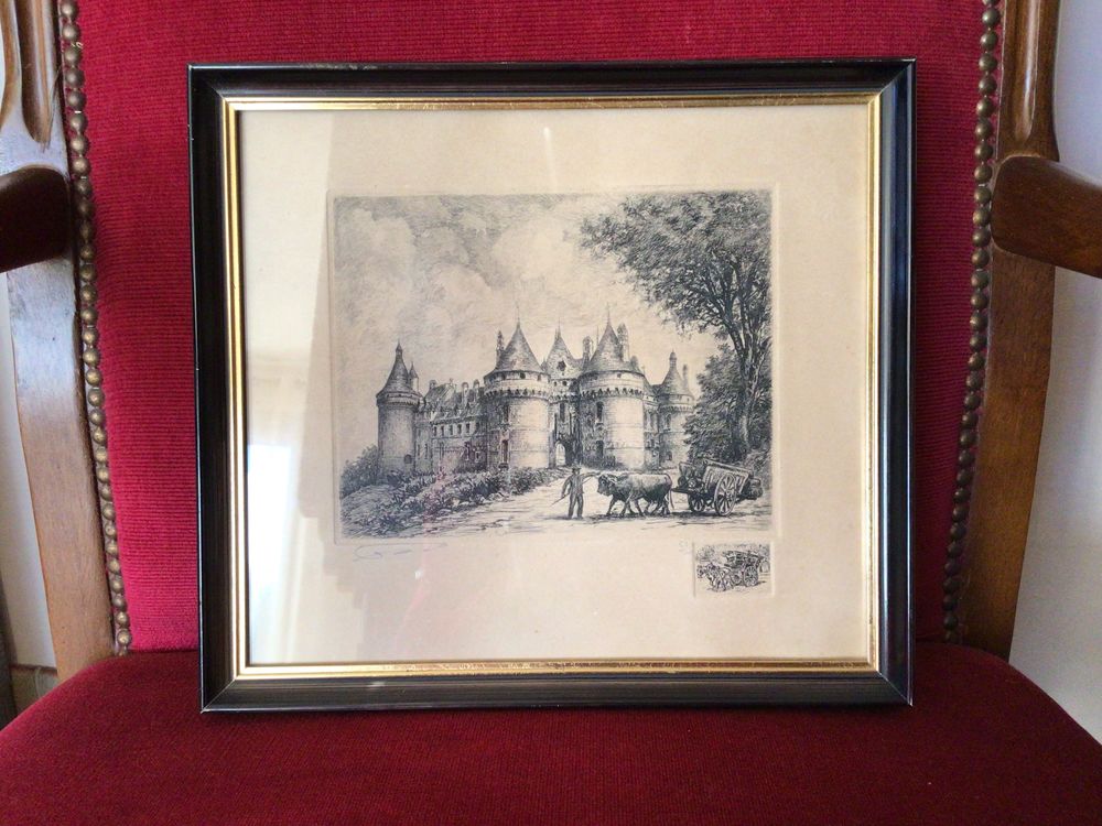 Tableau , eau forte Dcoration