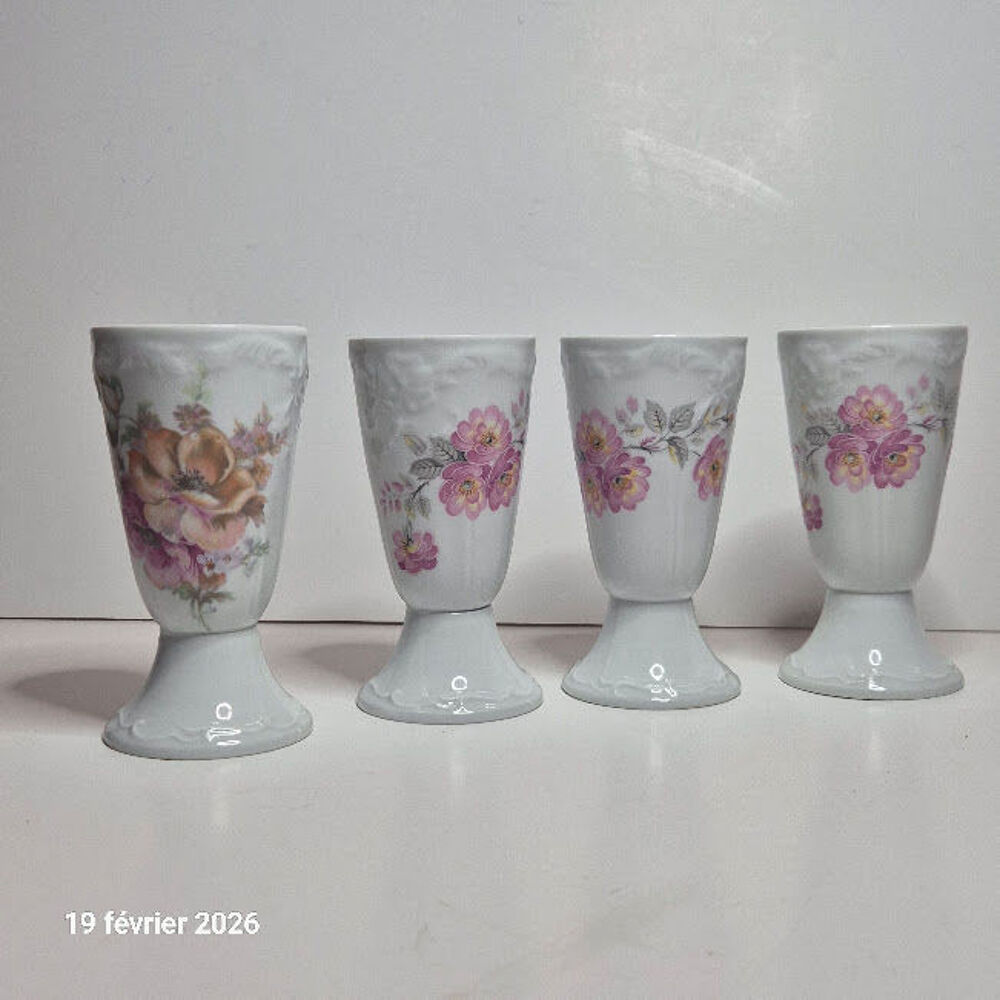 Mazagrans pour le caf&eacute;, en porcelaine de Limoges, Labesse, m Cuisine