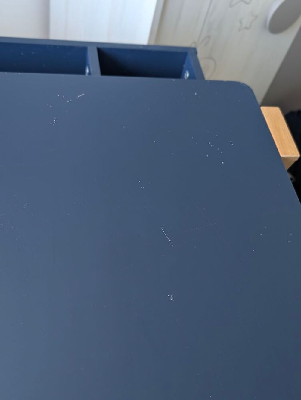 Bureau Enfant Bleu et bois Meubles